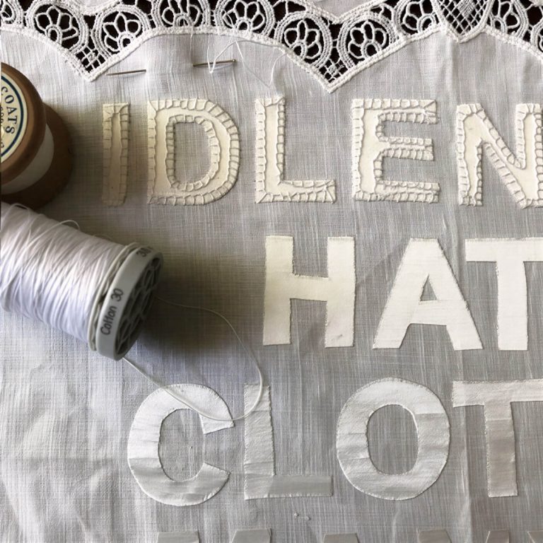 JL Idleness Hath Clothed in Rags Square