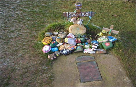 Sambo's grave